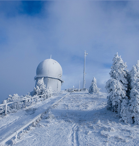 Vereiste Radarkuppel